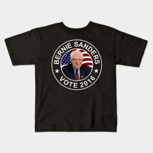 Bernie Sanders US Flag Kids T-Shirt